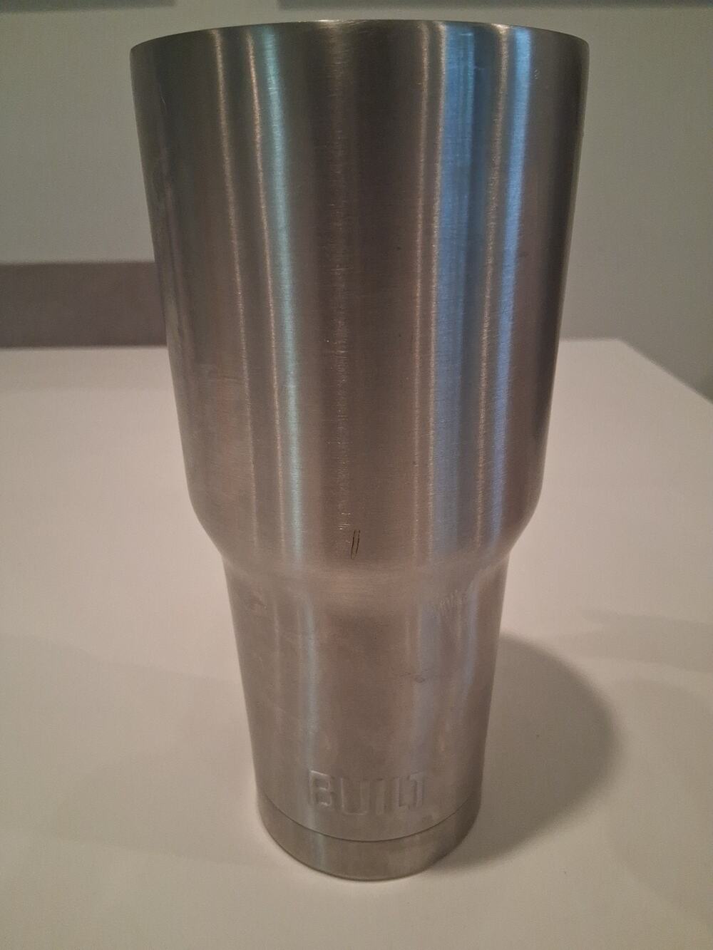 BUILT NY 30 oz Stainless Steel Vacuum Insulated Tumbler Travel Cup Dented OEM